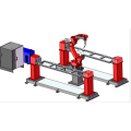 6 Axis H Beam Flame Cutting Robot System